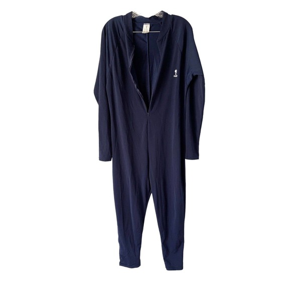 Kiefer Aquatics Blue Long Sleeve Full Zip One Piece Wetsuit Swimsuit Medium 38 - Picture 2 of 6